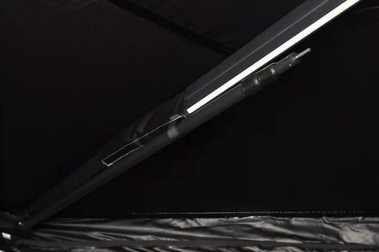 Carcamp tendalino Oasi dettaglio luci a LED