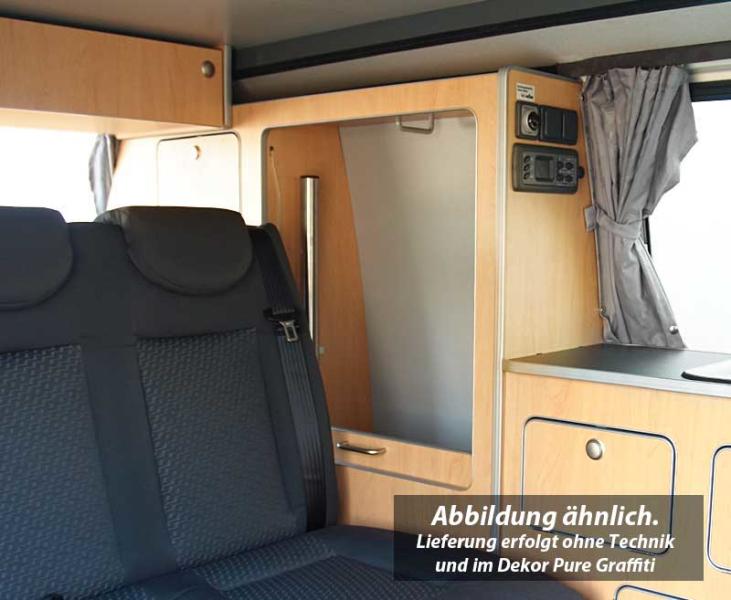 Carica immagine in Galleria Viewer, Linea di mobili come kit per VW T6/T5 passo corto Sportcamper 104900BE
