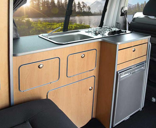 Mobili prefabbricati per VW T6/T5 passo corto Sportcamper 10496