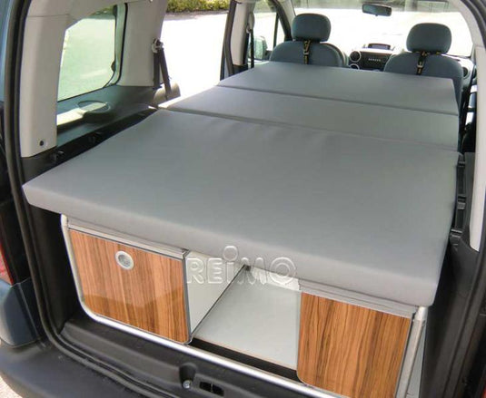 VW Caddy KR Active letto con rete a doghe Active con schiuma e rivestimenti sfod 13205