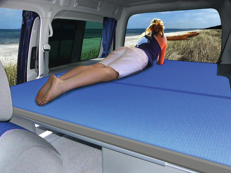 Carica immagine in Galleria Viewer, VW Caddy Maxi sistema letto aggiuntivo 200 x 133 cm con imbottitura + fodere 17104
