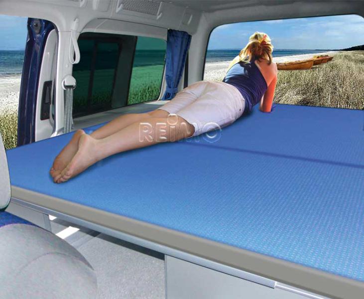 Load image into Gallery viewer, VW Caddy Maxi sistema letto aggiuntivo 200 x 133 cm con imbottitura + fodere 17104
