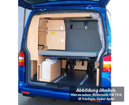 Linea di mobili TrioStyle per VW T6/5 passo lungo Passo lungo Pronto all'uso sen 18051W