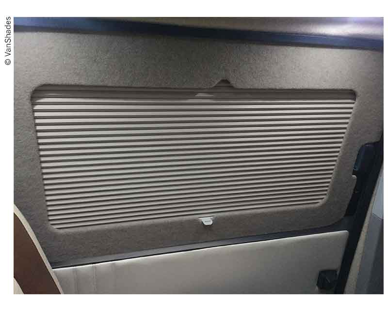 Carica immagine in Galleria Viewer, Tenda oscurante per zona giorno VW T5/T6, frontale sinistro, termo, grigio, lato 19303
