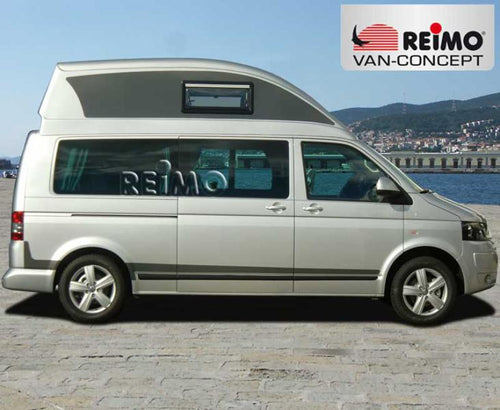 Tetto rialzato per VW T5, VW T6, passo lungo, Ergoline, bianco 21058