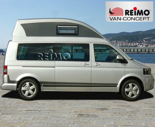 Tetto rialzato per VW T5, VW T6, passo lungo, Ergoline, bianco 21058