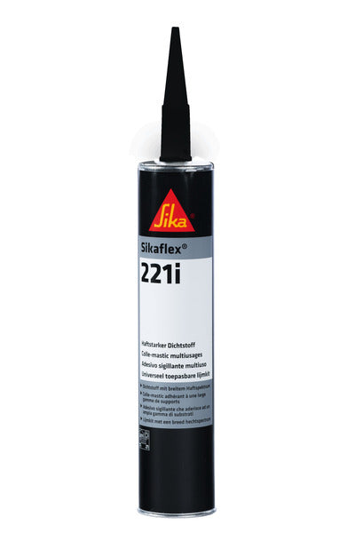 Sikaflex 221 i, adesivo speciale, nero 300ml 294112