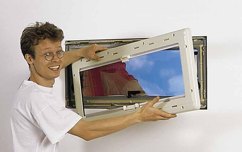 Load image into Gallery viewer, S4 finestra a battente, finestra Dometic 900 x 500 mm 31213
