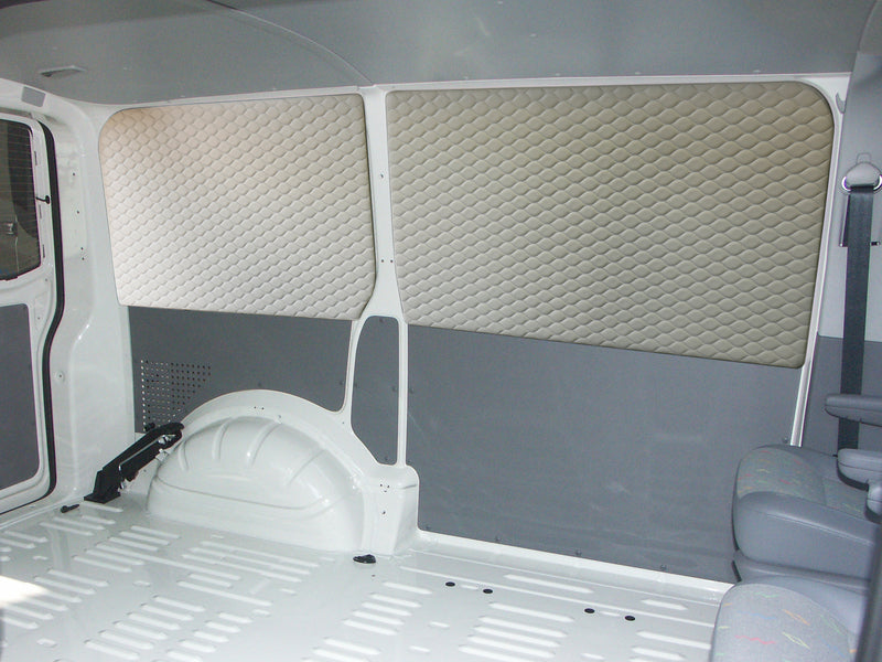 Load image into Gallery viewer, finiture interne VW T5/T6 Bus, grigio, porta scorrevole con velcro 32000
