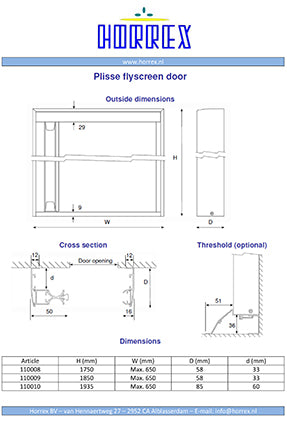 Load image into Gallery viewer, Porta di protezione contro il volo per la porta della cabina, 185 x 65 cm 35042

