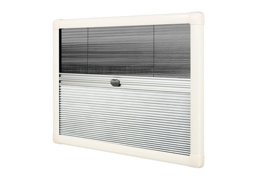 Duo cieco plissettato UCS 472x501mm crema 35100