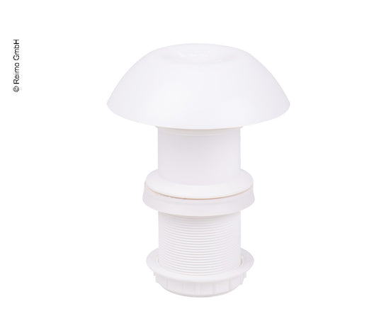 Set 4 pezzi per l'aria di scarico con camino da tetto, ventilatore, adattatore, filtro 35219