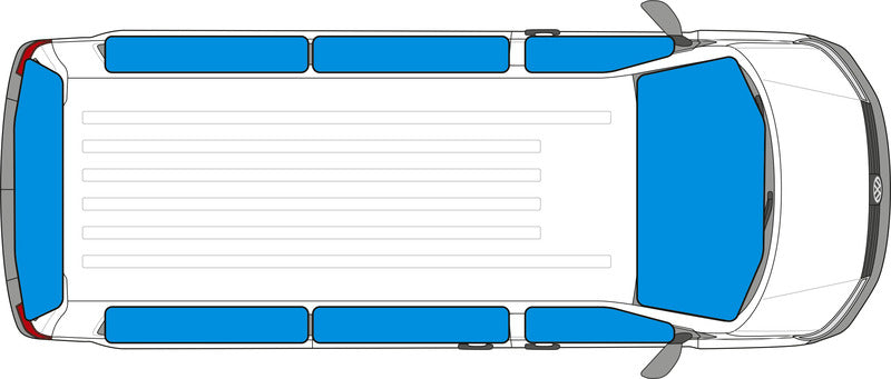Load image into Gallery viewer, Thermomatte VW T3 - 8-tlg 372426
