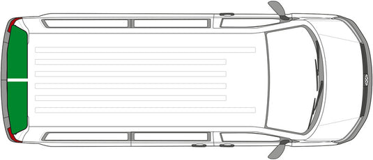 Porta posteriore in termomat Isoflex (porta a battente) VW T5/6 tutti i modelli 37282