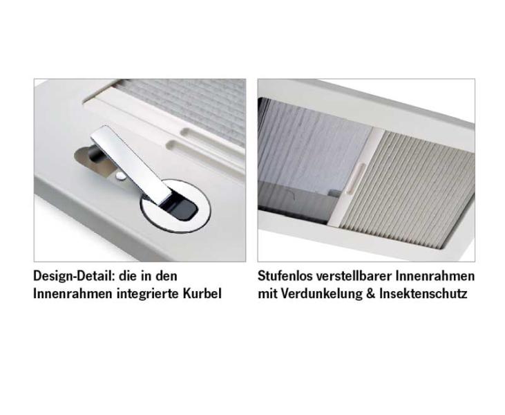 Carica immagine in Galleria Viewer, Midi Heki con manovella senza ventilazione forzata 37339
