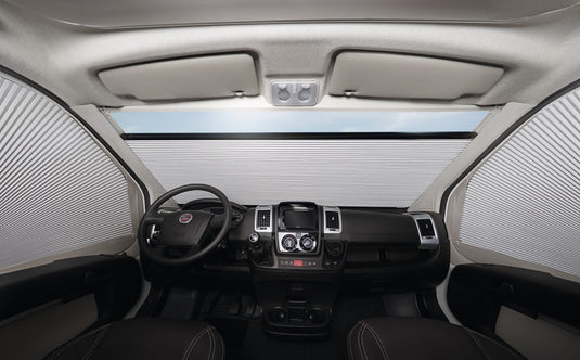 Tenda a rullo parabrezza anteriore FP300 beige per Fiat Ducato 37463