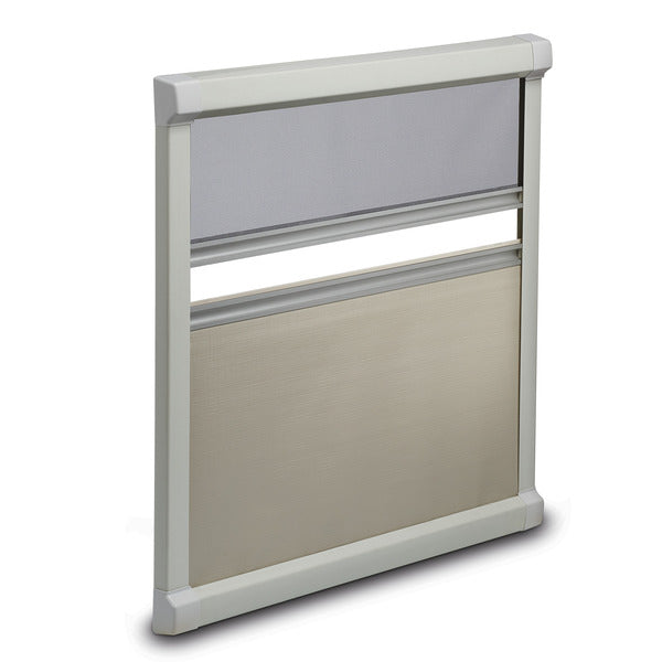 Load image into Gallery viewer, Tenda a rullo a cassetta DB1R 480x330mm bianco crema 37800
