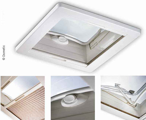 Oblò Mini Heki Style 40x40 per tetti di spessore 43 - 60 mm con ventilazione for 38081