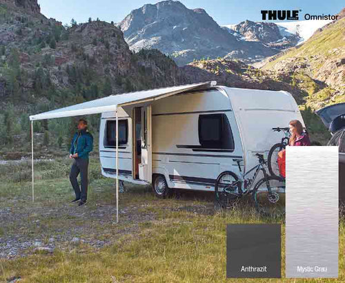 Tenda da sole Thule 6300 antracite 5,00m Grigio mistico 42380