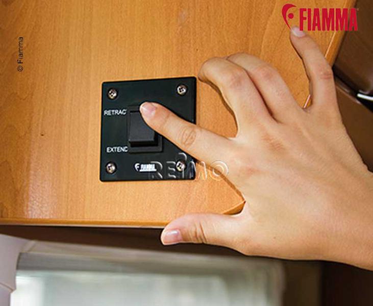 Load image into Gallery viewer, FIAMMA F45 Eagle, 3,5 m, grigio Delux, corpo bianco 42520
