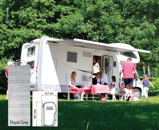 FIAMMA F45 Eagle 4,5m, grigio reale, custodia bianca 425220
