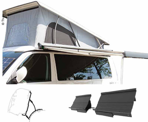 Tenda da sole Omnistor 4900 + adattatore VW T5/T6 ruota corta 2,6m, per lato sinistro 42675