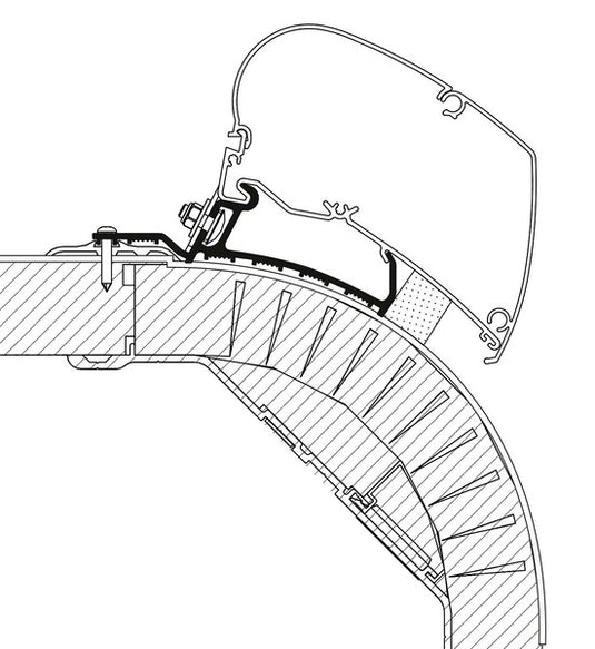 Adattatore Thule Omnistor Laika Kreos TO 9200/TO 6300 426782