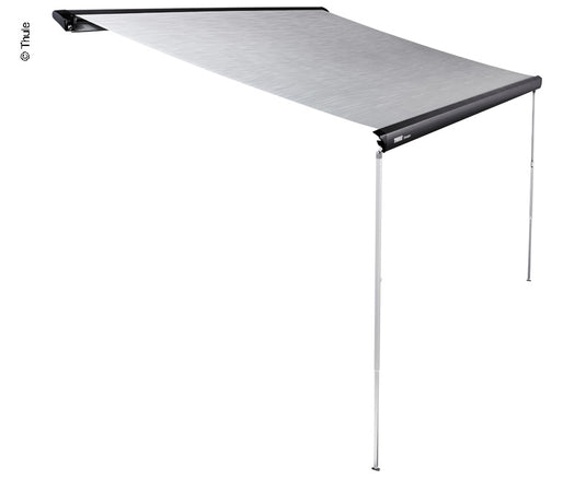 Set per tende da sole 6200, 375cm, colore tessuto Mystic Grey 428080