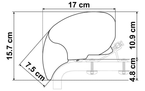 Blocco visuale frontale, larghezza 240cm, altezza 140cm 430822