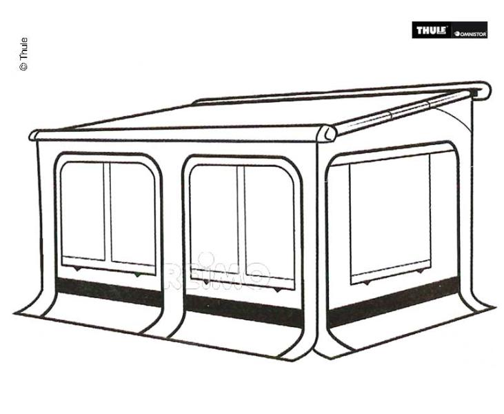 Carica immagine in Galleria Viewer, Tenda da sole panoramica Thule L 600 cm 431834
