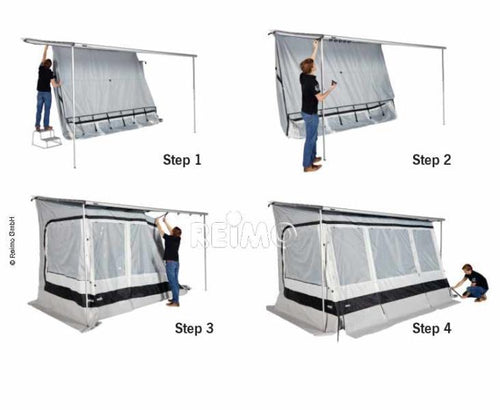 Tenda da sole Thule EasyLink per tende da sole di larghezza 400 cm e oltre 4321416