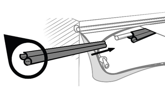 Set di montaggio per tende da sole per caravan 4321471