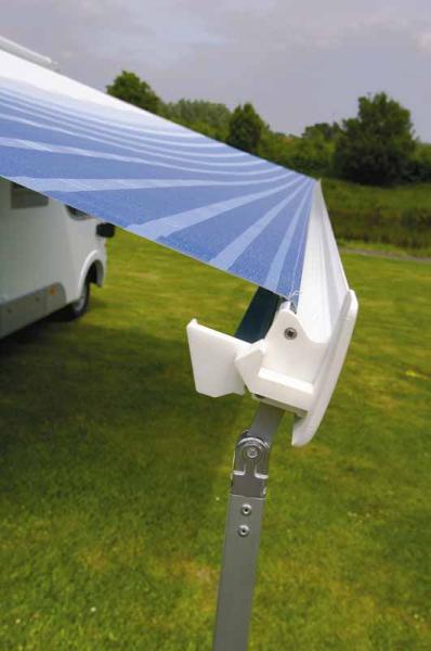 Tenda da sole Omnistor 8000 5,5m grigio Alaska, alloggiamento bianco 432335