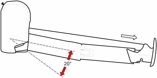 Tenda da sole Omnistor 8000 5,5m Alaska grigio argento cassa in argento 432336