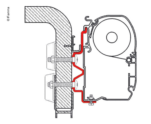 F.Adapt.Set 5m Hymer Camp 433362