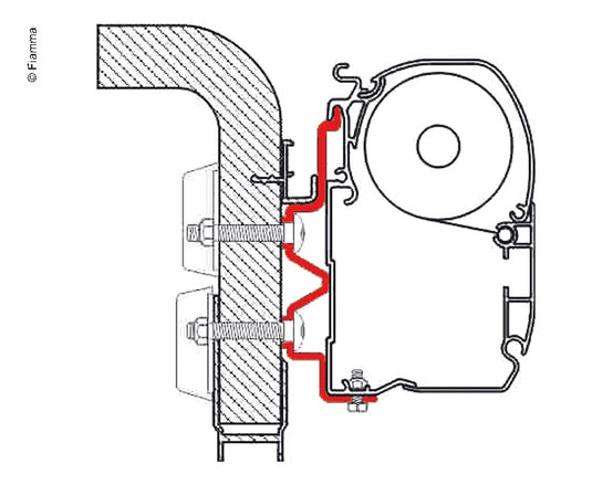 F.Adapt.Set 5m Hymer Camp 433362