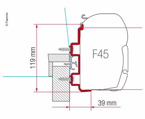 F.Adapt.Set 3m HymerExsis 433363
