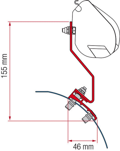 Fiamma Kit F35 Caddy Maxi 433418