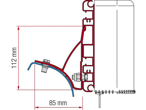 Kit adattatore bussola per Renault Trafic dal 2001 al 2015 433632