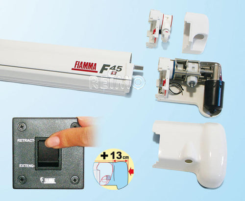 Kit motore F45 L, titanio 433806
