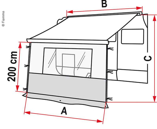 Nastro di tenuta parapioggia per F40 Van 433884
