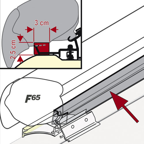 Kit parapioggia f.F65/F65S 434851