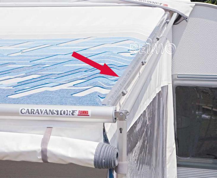 Load image into Gallery viewer, CAMERA PRIVACY CS Light f. Caravan. Negozio 250cm grigio Fast Clip grigio 435629
