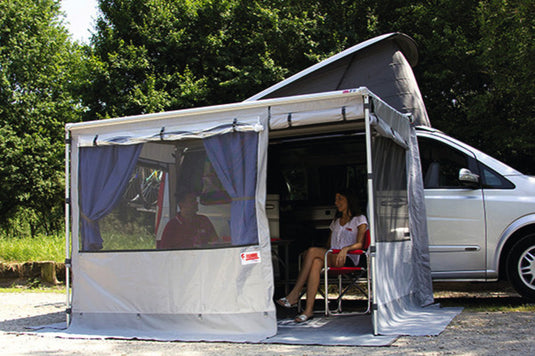 CAMERA PRIVACY CS Light f. Caravan. Negozio 250cm grigio Fast Clip grigio 435629