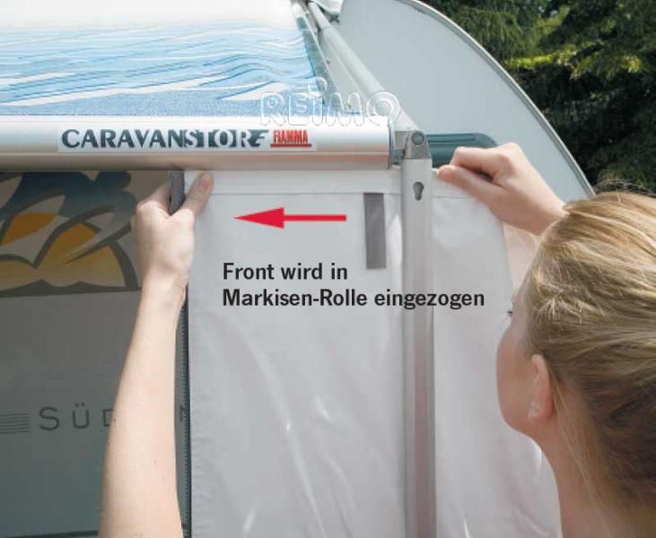 Carica immagine in Galleria Viewer, PRIVACY ROMM CS Light per Caravanstore 280cm grigio Fast Clip 280cm. 435631
