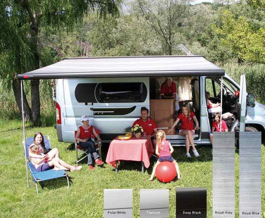 Tenda da tetto Fiamma F65S 4,0m, per furgoni e camper 436430