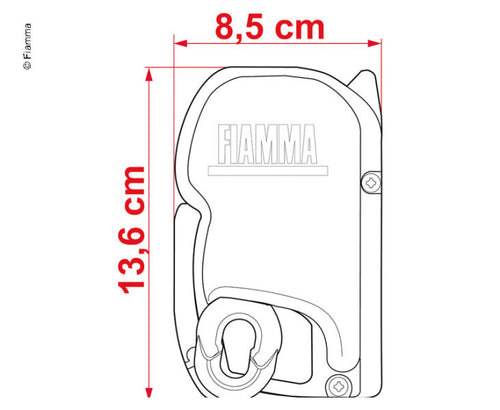 F.Mark.F45S bianco 3,5m R.Gr 437697