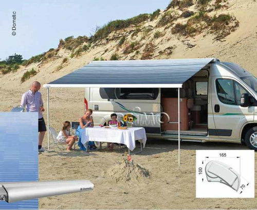 Perfect Roof 2500, 4m caso argento panno Horizon Blue caso 4m 438489