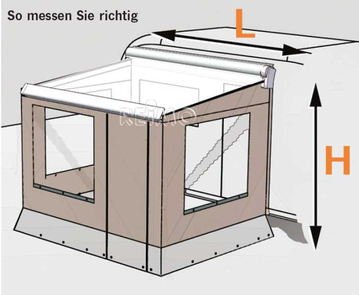 Load image into Gallery viewer, Tenda da sole Campeggio Camera 600 4,5m 231-260cm 438555
