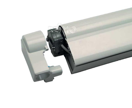 Prostor 500 - Tenda da parete argento / Onde Blu 5,0m 438705